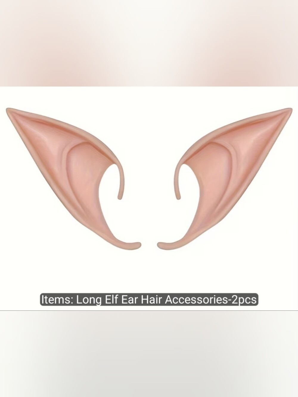 💐5/$35💐 Long Fairy Elf Ear Silicone - Fantasy Accessory